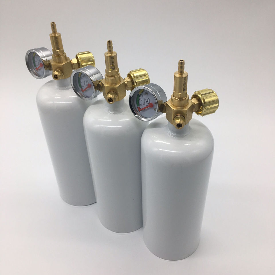便携式焊炬用燃气瓶丁烷气罐小白瓶煤气罐750ml焊炬便携气瓶750ml款