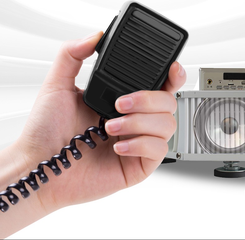 车载扩音器广告宣传喇叭四方位汽车顶音响广播录音喊话高音扬声器200w