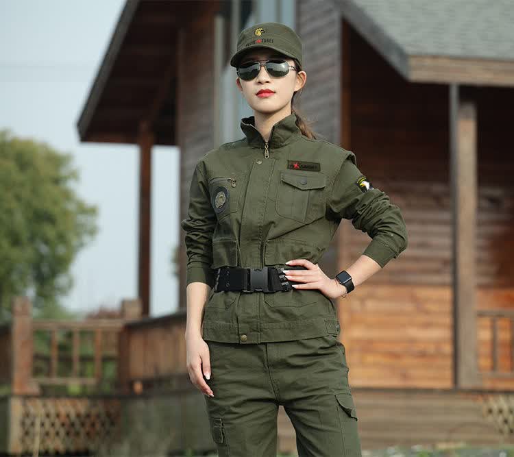 盾郎迷彩服服装龙牙同款特种陆军作战服军训服春秋套装男女耐磨长袖