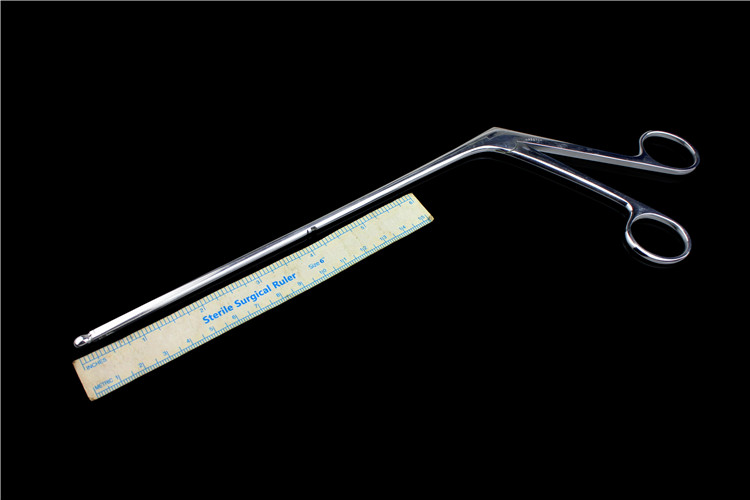 jz 金钟五官耳鼻喉科手术器械 咽喉 医用 喉钳 喉取样钳 喉咙异物取出