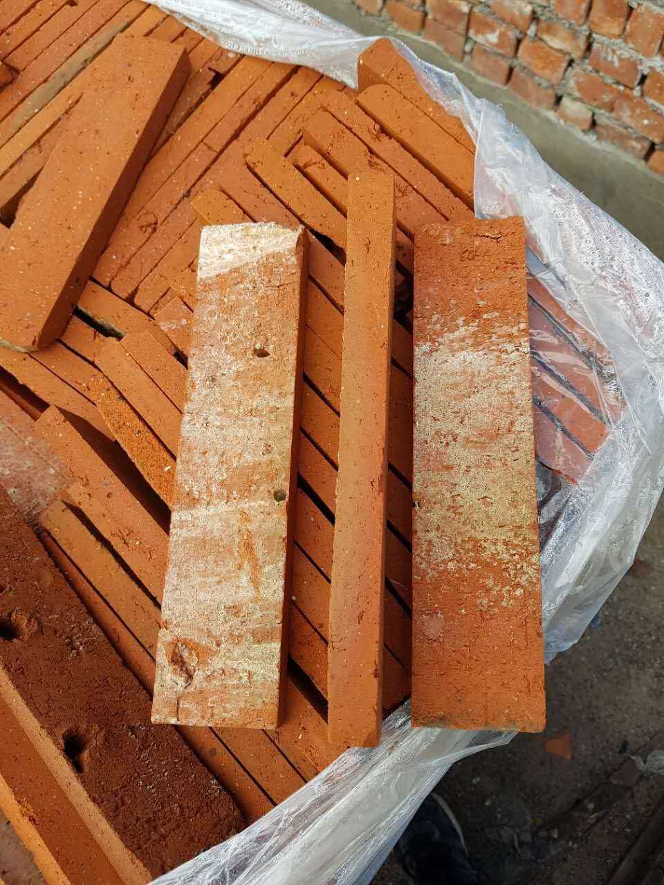 文化红砖老砖旧红砖皮切片老红砖片红砖皮复古红砖片101青砖光面35