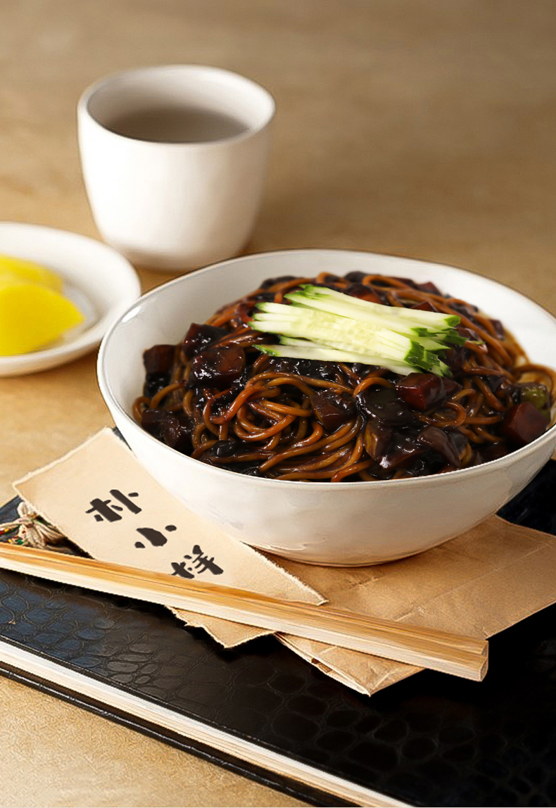 六折起朴小样韩式炸酱面杂酱面干拌面韩国料理泡面黑酱拉面方便速食