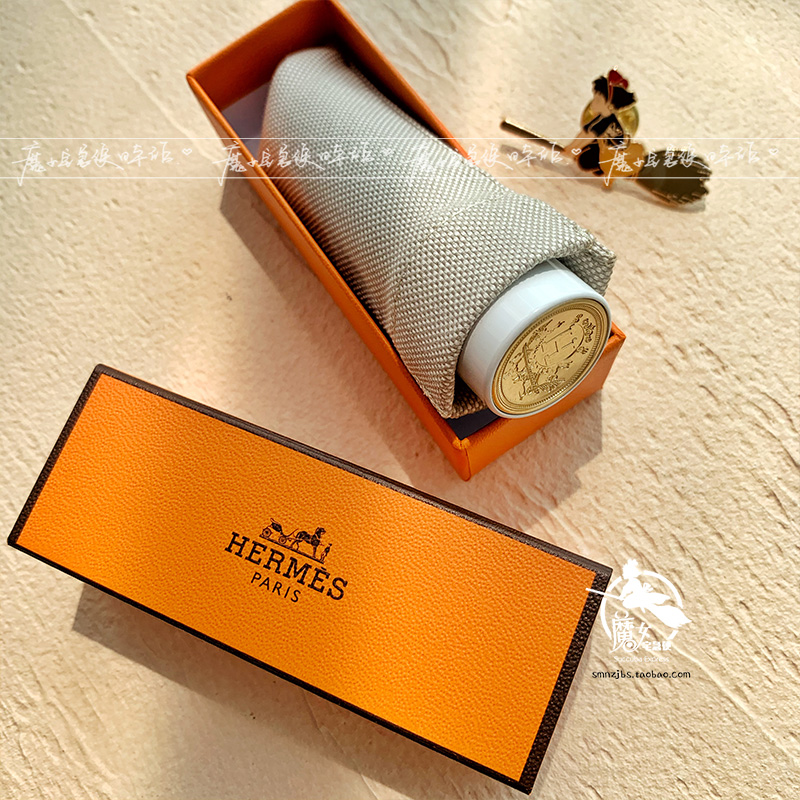 hermes爱马仕口红唇膏哑光缎光752133限量45无色润唇膏粉管14哑光33