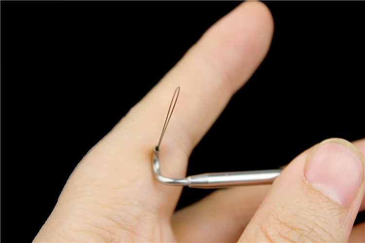 骨科手术器械医用运动医学肩袖缝合弯钩缝线拉索过线器钛镍记忆合金线