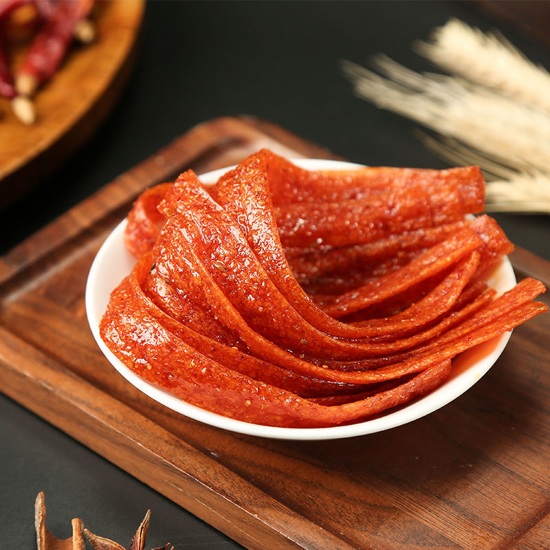 香油条麻辣条湖南特产周再德周氏童年儿时怀旧经典爆辣小零食 红色