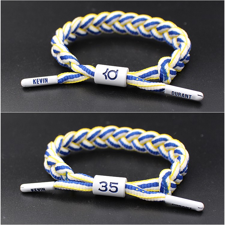 巧俪珠宝篮球手环编织手绳运动硅胶夜光男情侣学生库里科比欧文哈登