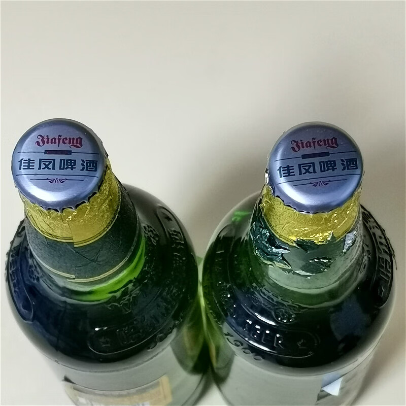 佳凤啤酒 570mlx4瓶 佳凤啤酒12度东北佳木斯特产大绿棒夺命大佳凤