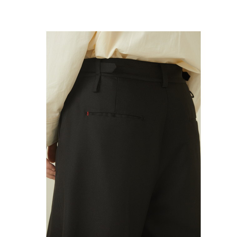 bosie rainbow21秋新款实穿不易皱休闲裤小丑灯笼裤潮5034r 米色 xxs