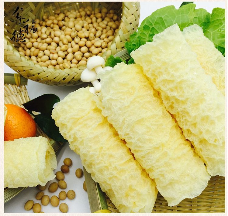 响铃卷火锅专用食材脆铃卷豆豆皮制品干货豆衣豆腐皮油炸腐竹 响铃卷