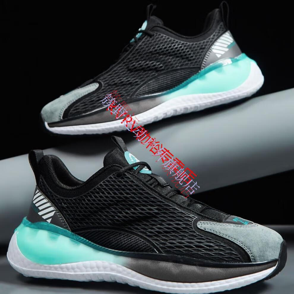 簇野意大利新纪元曼巴情侣款夜行者透气跑步鞋软底休闲运动鞋百搭 桔