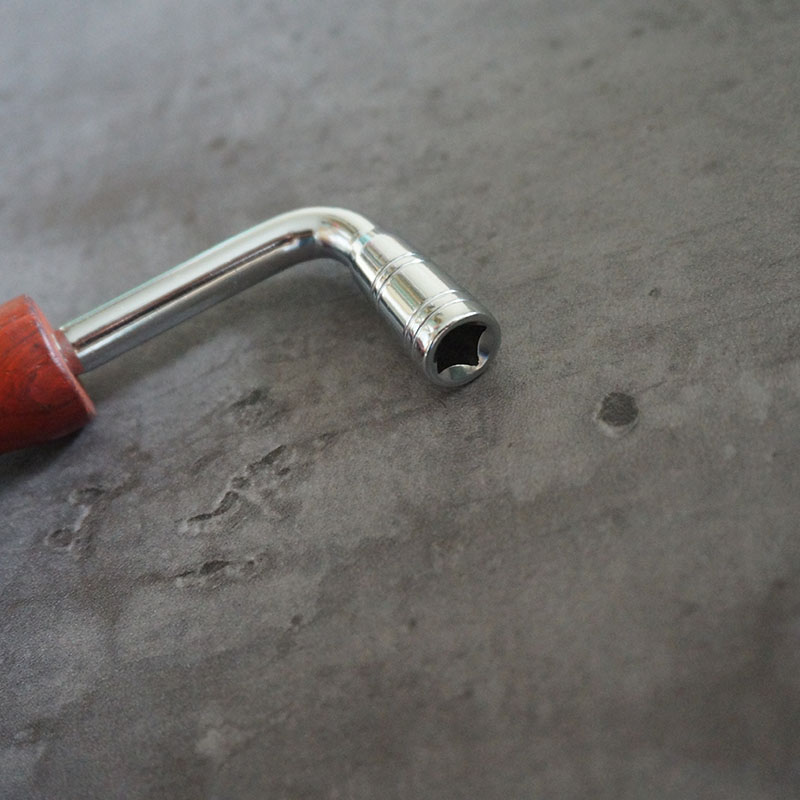 后浪器乐钢琴调律扳手内四角通用调音工具实木手柄初学者家用款加长