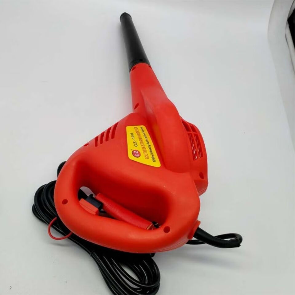 电瓶吹风机大功率鼓风机收割机空滤除尘器农用车5米线24v1200w吹风机
