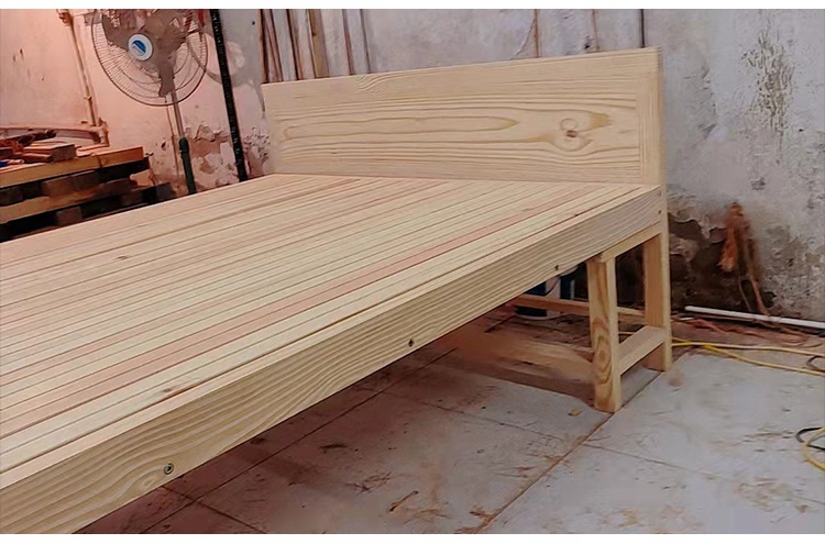 农村老式实木床传统棕绷床架棕棚床头架子原木实木老款绷子床农村老式