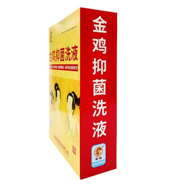 金鸡洗液350ml女性私处护理草本洗液清洁2盒装