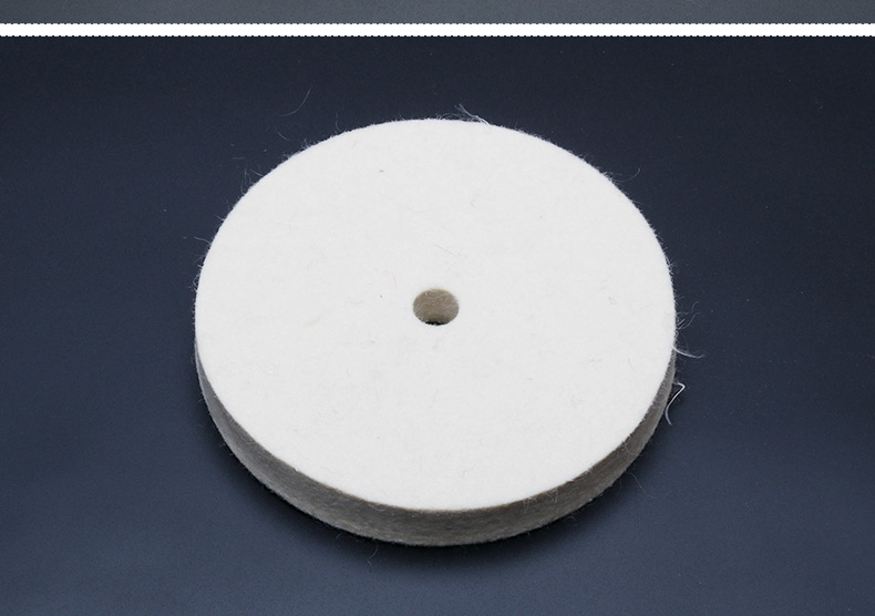 砂轮机抛光机羊毛轮布轮抛光轮打磨眼镜镜片手磨抛光棉布定制羊毛轮