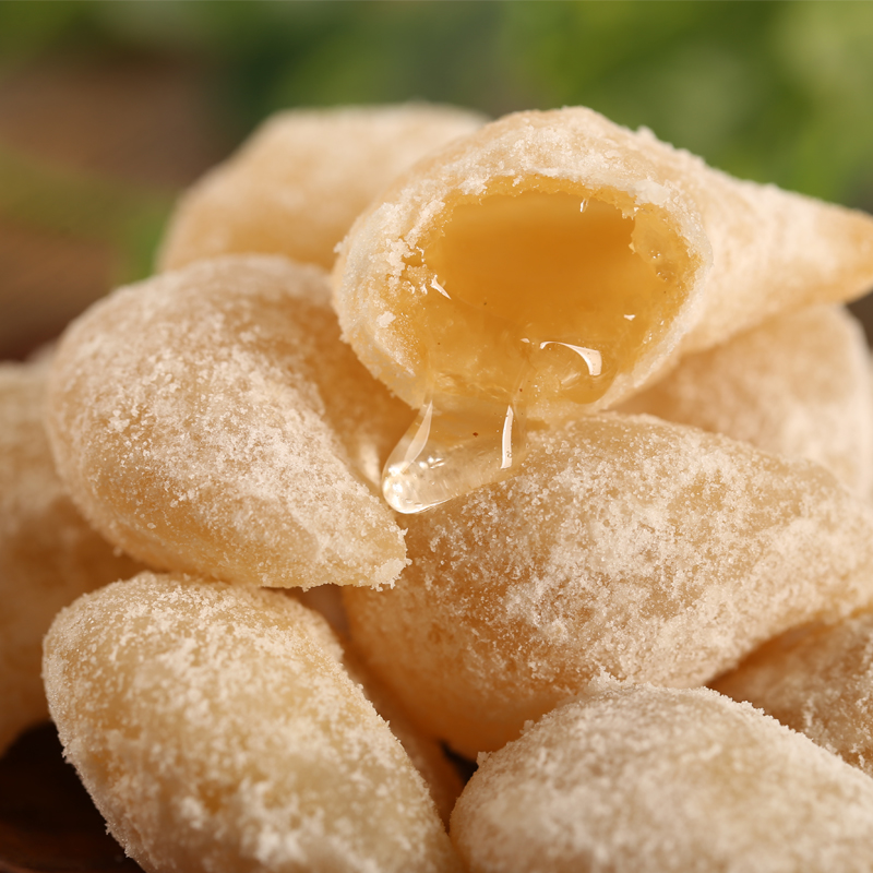 安徽特产老式传统羊角蜜糕点果子口酥蜜角糖饺子梅豆角月牙果零食1斤