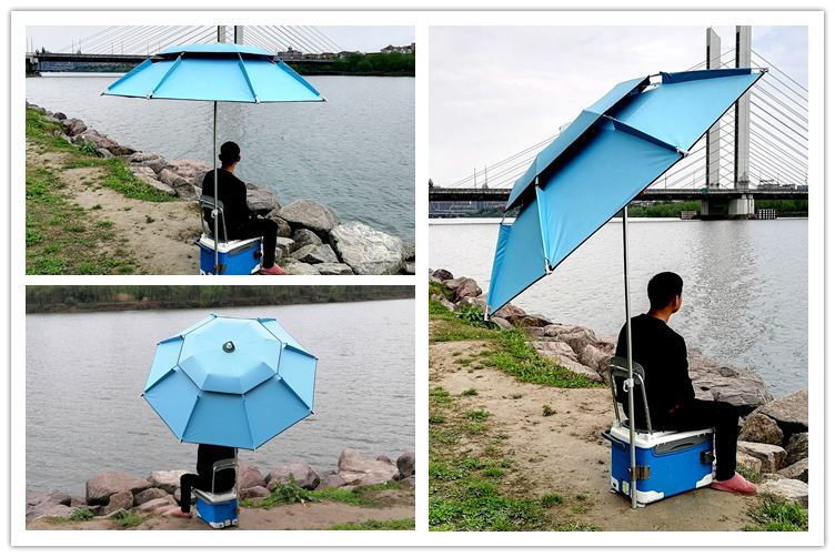 小米(mi)生态米家通用钓箱专用钓鱼伞大钓伞防暴雨万向户外钓鱼雨伞
