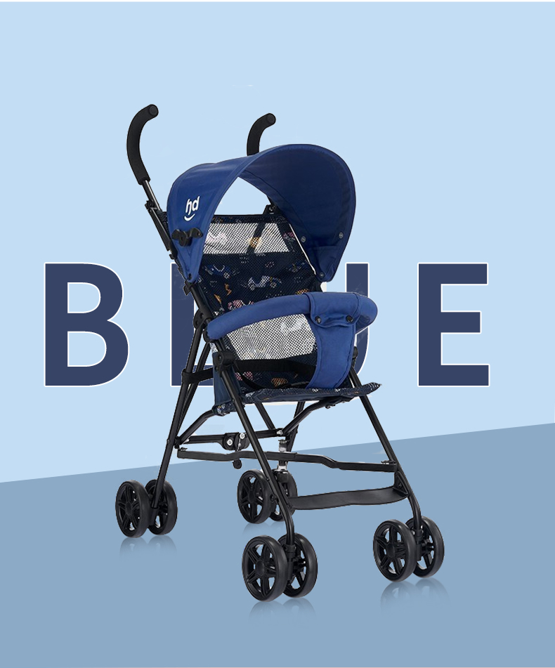 【官方品质】小龙哈彼ld100夏季透气婴儿手推车轻便折叠伞车宝宝可坐