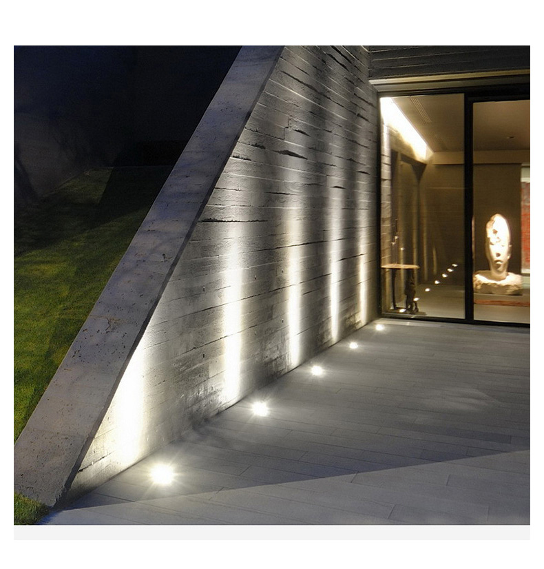 道辉地埋灯嵌入式照墙灯led户外防水地射灯墙角灯景观草坪灯室外广场