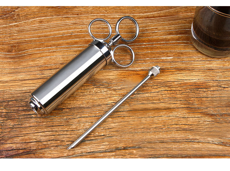 岙筱抖音同款礼品304不锈钢调料注射器火鸡针牛扒烤肉汁烧烤入味调料