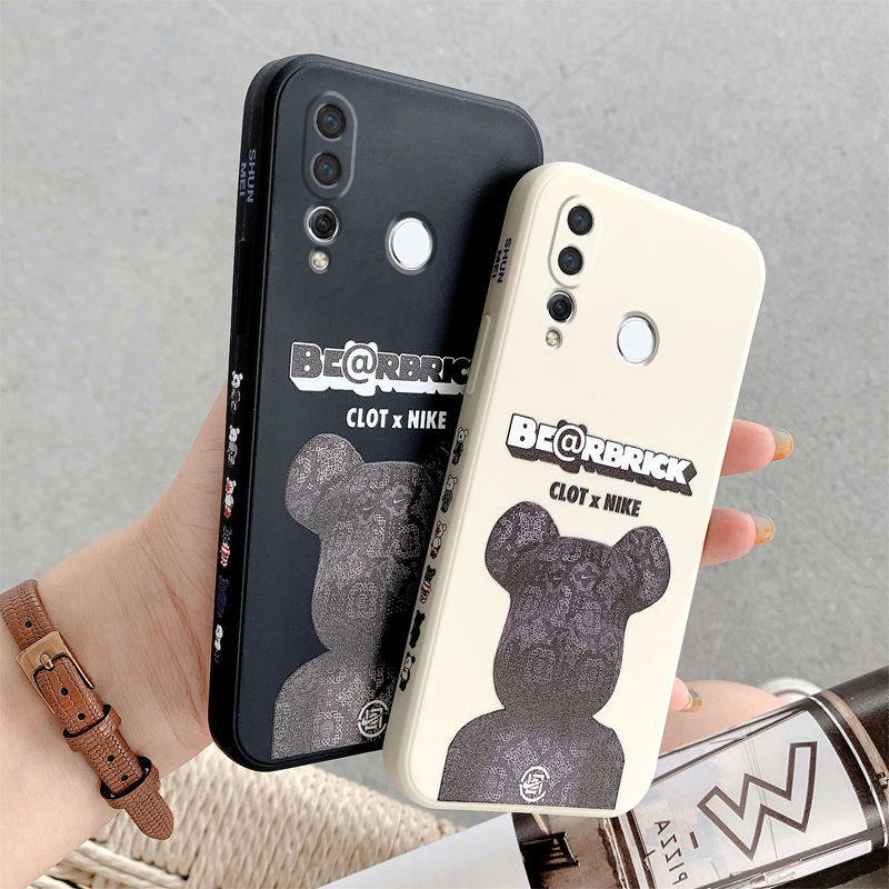 华洛芙侧面图案华为畅享9s手机壳女potal00a全包网红卡通新款磨砂男软