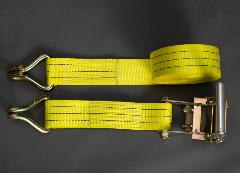 重型船用拉紧器货车固定绑带收紧器飞机带棘轮紧绳器拉力8吨75厘米宽5