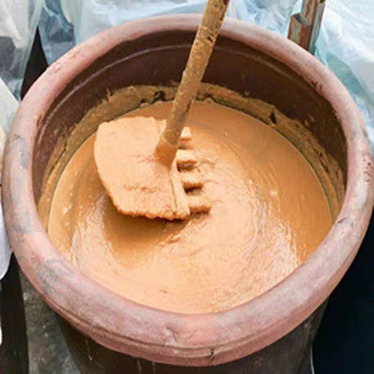 斤东北农家大酱块延边朝鲜族酱引酱块子手工自制豆瓣传自然发酵【图片