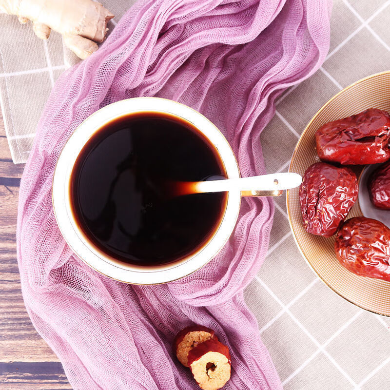 热人心红糖姜茶216g红枣阿胶生姜红糖姜茶 大枣红糖 216克(12支)