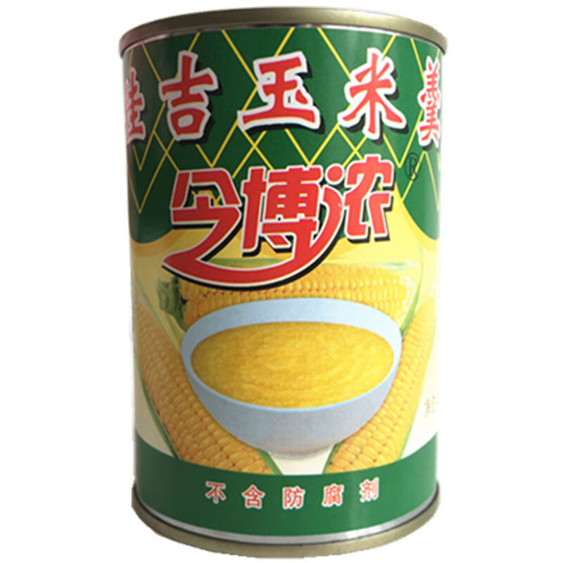 粟米羹 380g/克罐装佳吉玉米粳甜汤鸡蛋汤玉米羹罐头 今博浓玉米羹