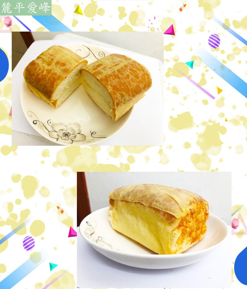 琪芝香鸡蛋肉松香松面包奶油夹心100g6个新鲜早餐零食合理保质期香松5