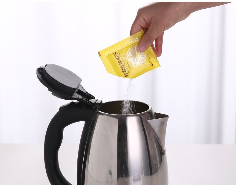 【送杯刷】柠檬酸除垢剂除水垢电热水壶除垢剂清洁剂 30包【全年用量