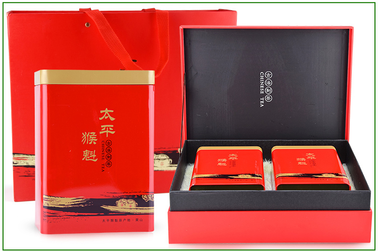 晨臻太平猴魁2021新茶特级猴坑猴魁茶叶1915礼盒国礼茶500g绿茶叶