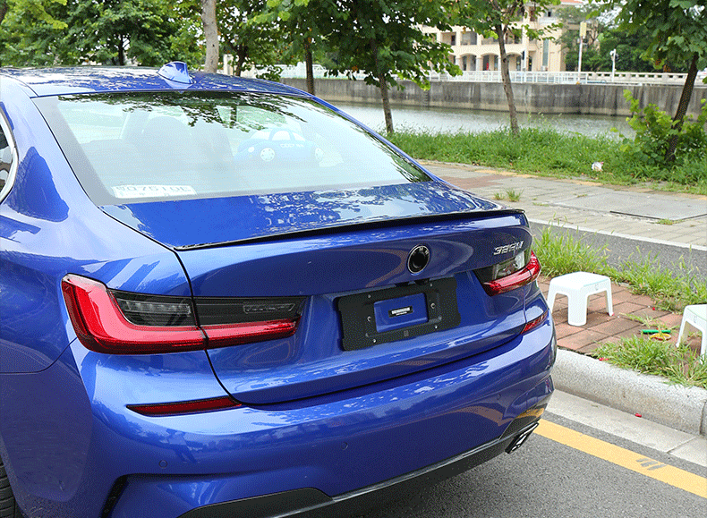 适用于适用于新款宝马3系尾翼320li325li三系曜夜升级改装外观套件