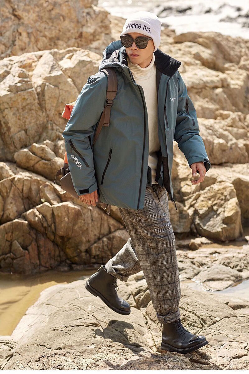 化骨鸟户外羽绒服男极地探险防风防·水羽绒服冲锋衣滑雪外套自营旗舰