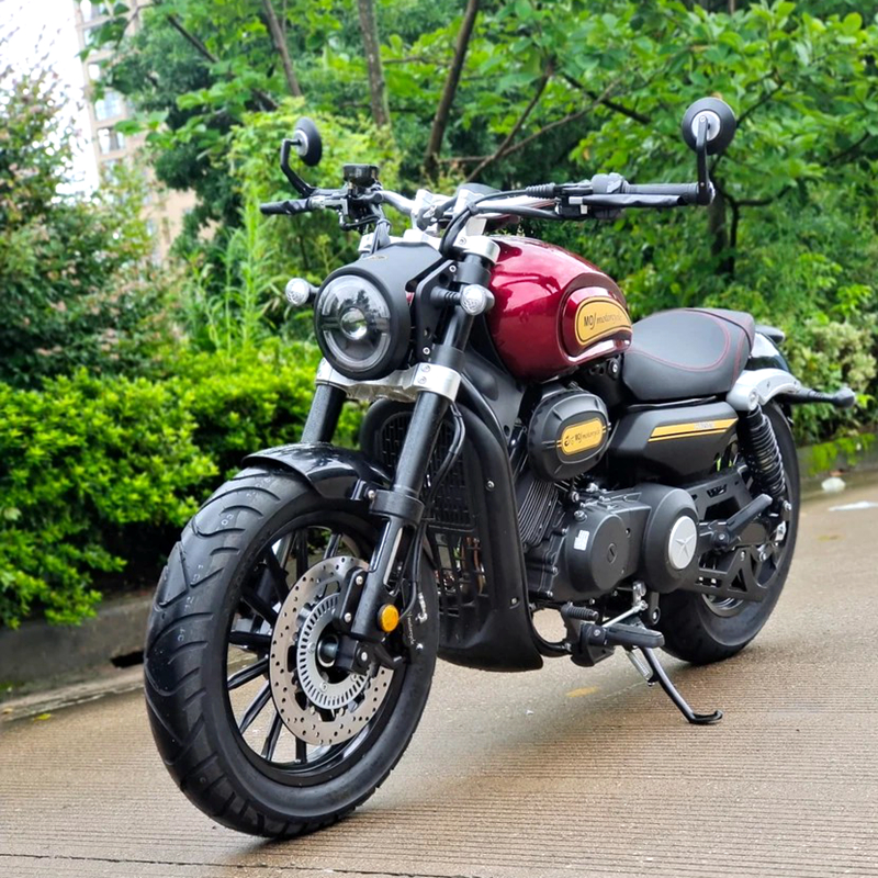 2021珠峰华鹰安吉拉300摩箭v300巡航太子摩托车复古太子机车国四电喷