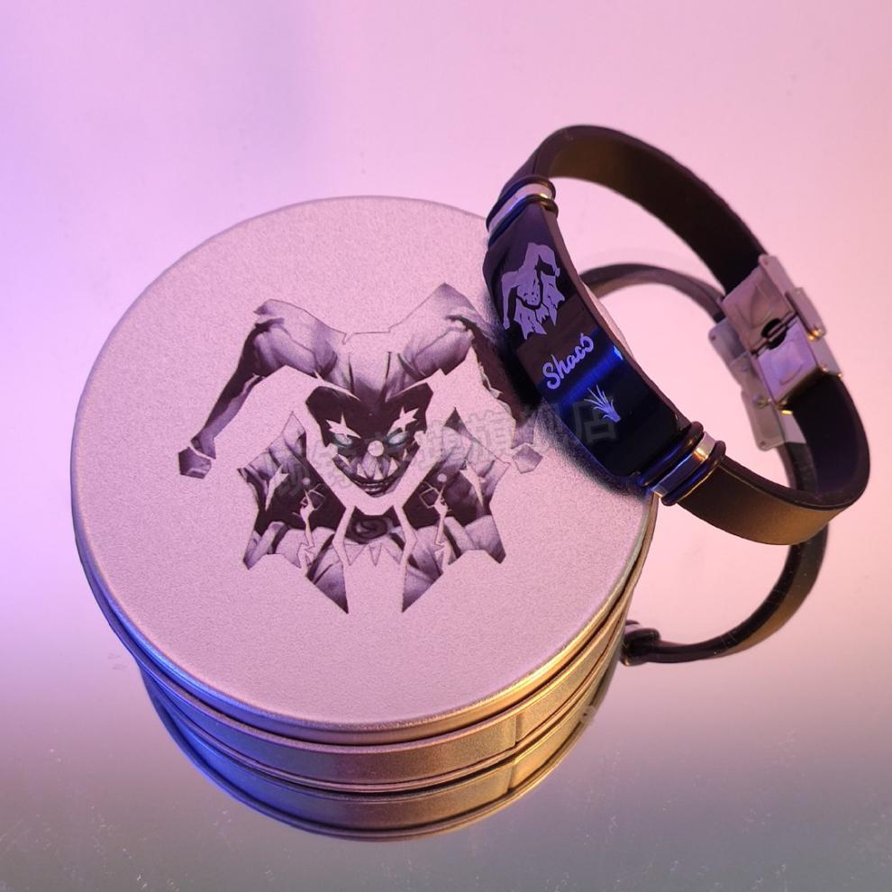 英雄联盟手环英雄联盟战队周边炫酷lol创意签名情侣游戏手环学生毕业