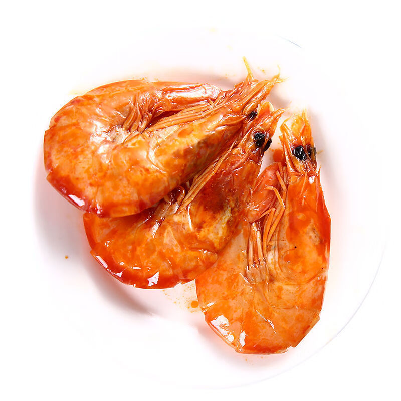 麻辣海鲜富贵虾油焖大虾即食真空太极虾仁网红零食山东特产 两种口味