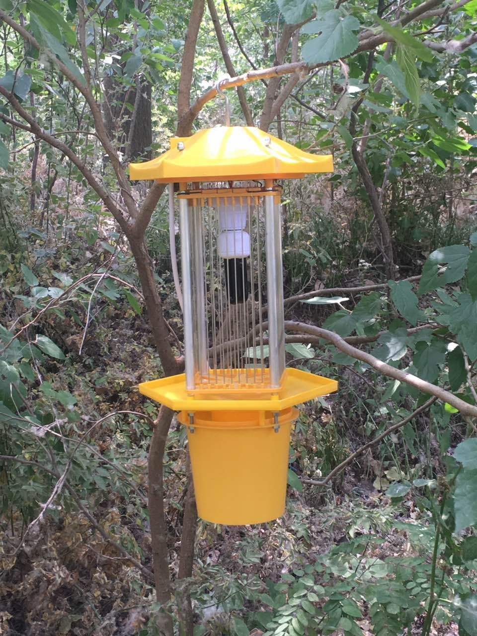 太阳能虫灯农用户外灭蚊灯灭虫器灭蚊果园塘农殖宝迪 67cm大型杀虫灯