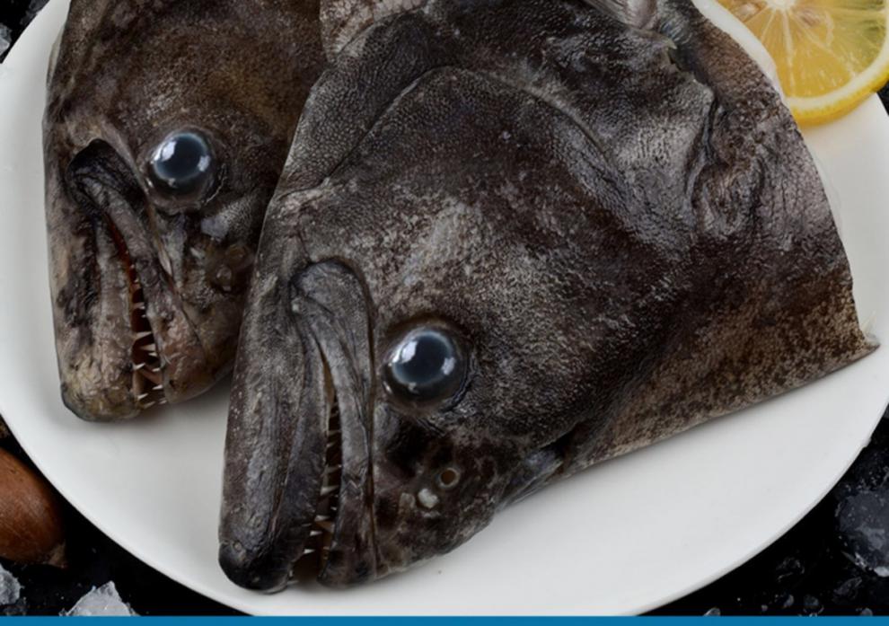 鲽鱼头深海比目鱼海鲜新鲜碟鱼头冷冻鲜活鸦片鱼头 4只(新鲜)全国