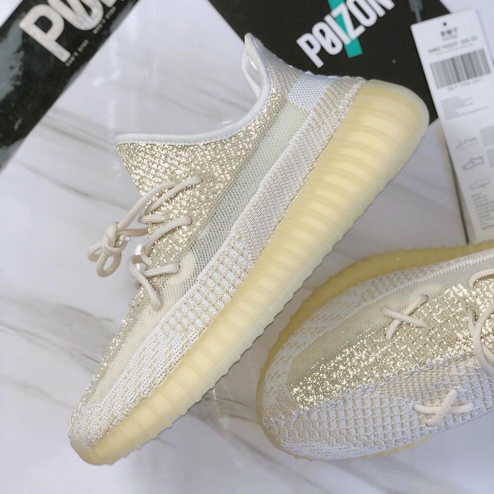 椰子鞋350贵椰子口香糖配色350v2情侣款跑步鞋蓝精灵真爆软底运动休闲