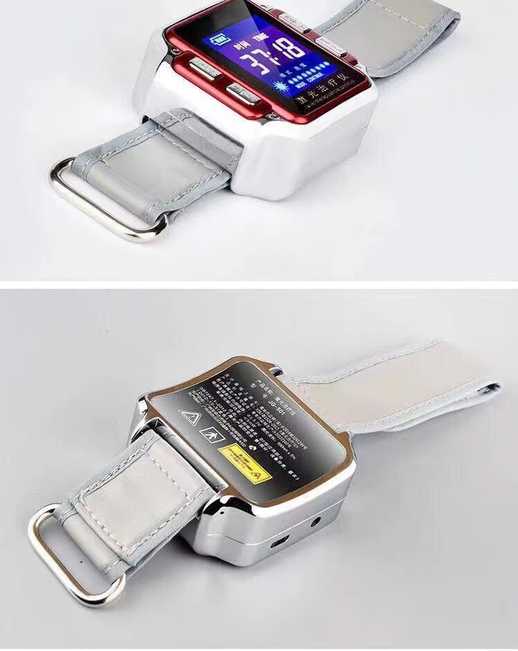 格 瑞特斯三高半导体激光治疗仪手腕表家用降高血糖血脂血压理疗仪p