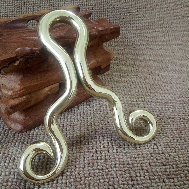 狐狸弹弓冷弯传统弓藏羚羊铜弓精准竞技弹弓器10mm黄铜渐变狐狸礼包