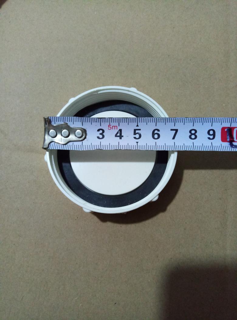 境畔 境畔pvc管材配件50 75 110 160pvc管帽 堵头 堵盖 管盖 管堵 内