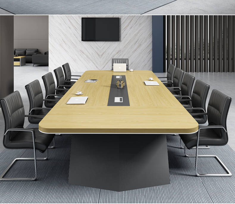 烤漆会议桌简约现代烤漆会议桌长桌简约现代大型办公室长方形开会桌