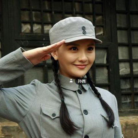 quguang 红军五星帽八角帽军儿童女兵演出帽八路军帽