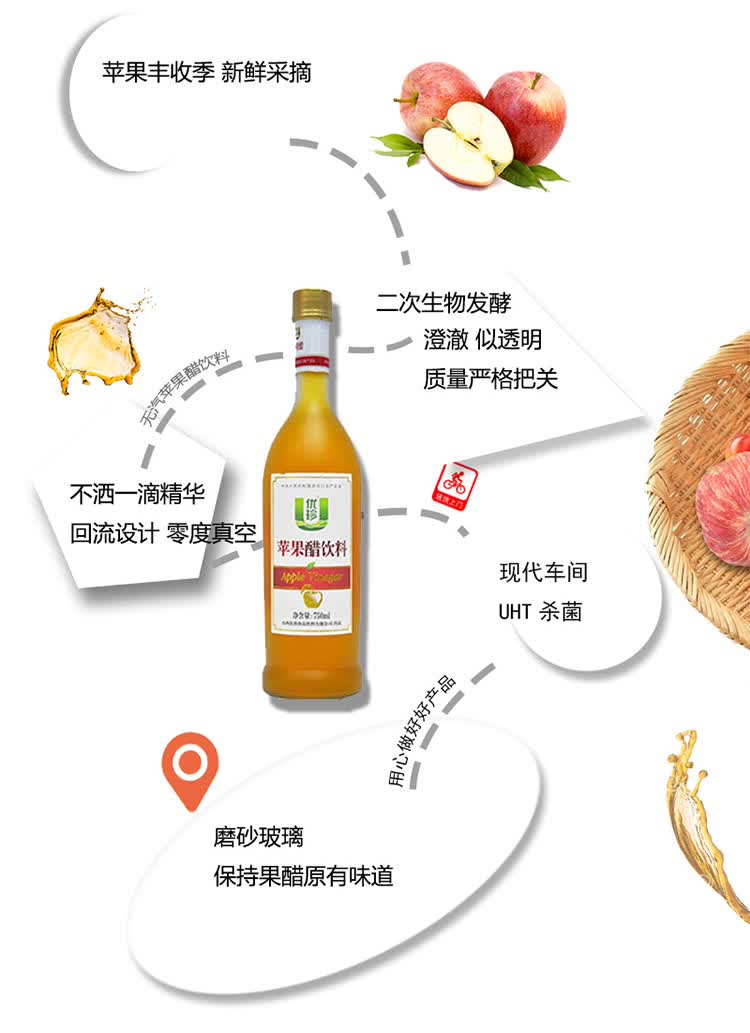 优珍 刺梨醋 果汁饮料 350ml*15瓶 礼盒整箱装【图片 价格 品牌 报价