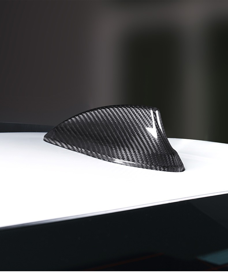 宝马鲨鱼鳍5系1系3系4系5系7系x12x34x5x6gt改装装饰碳纤维天线盖 14