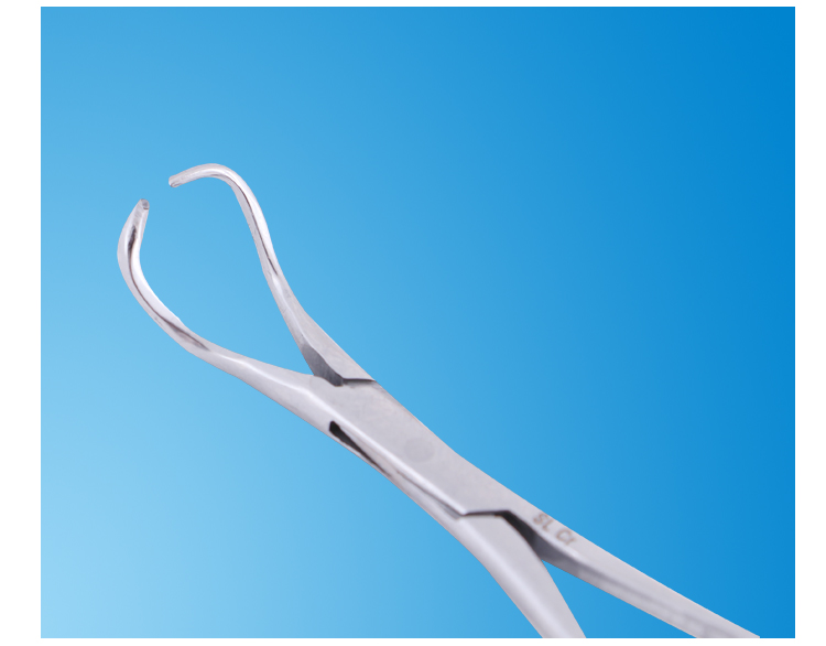 双鹿不锈钢毛巾钳子帕巾钳布巾钳抓布钳子提创巾钳尖头9cm