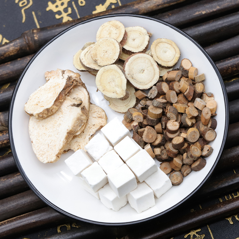 同仁堂茯苓桂枝白术甘草汤中药原材料白茯苓苓桂术甘汤湿气重调理养生