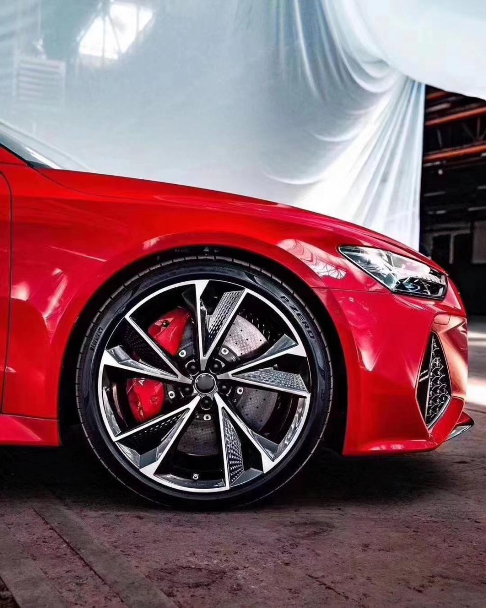 原车配套厂适用于奥迪鳄鱼皮轮毂q5 q7 a7 a6 a5 a3a4rs4款17/18/19